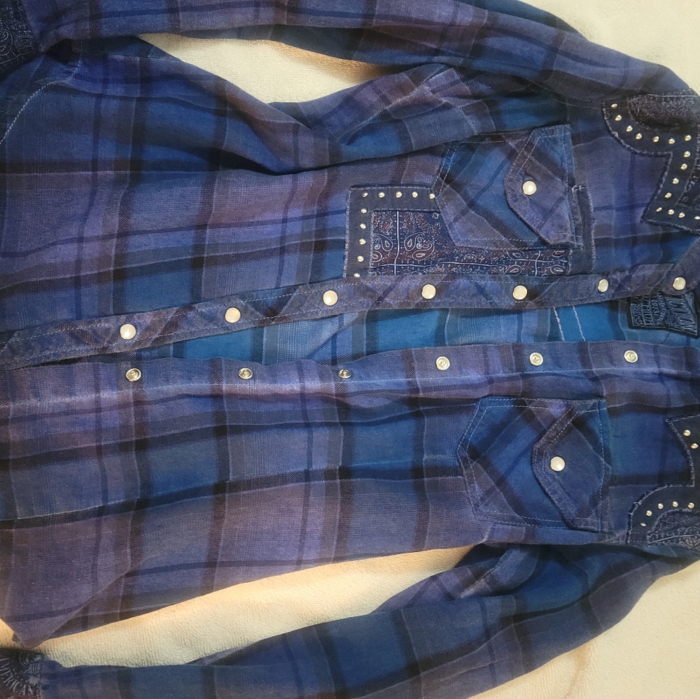 Affliction button up